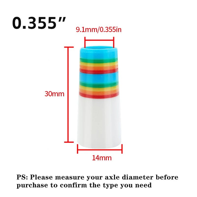 0.355 Golf Ferrules – Rainbow Stripe Edition - Supercart88 - Golf Ferrules0.355 Golf Ferrules – Rainbow Stripe Edition
