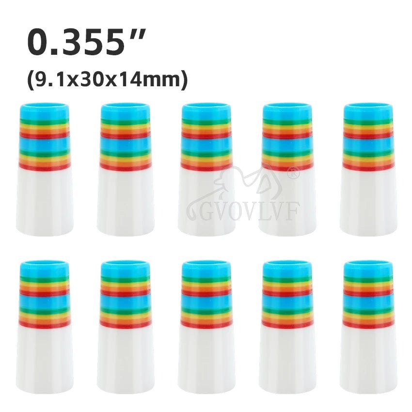 0.355 Golf Ferrules – Rainbow Stripe Edition - Supercart88 - Golf Ferrules45461529952448