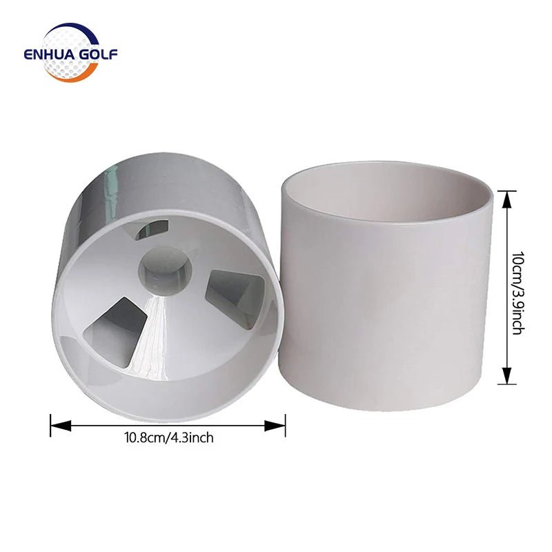 4'' White Plastic Golf Hole Cup - Supercart88 - Golf Training Aids4'' White Plastic Golf Hole Cup