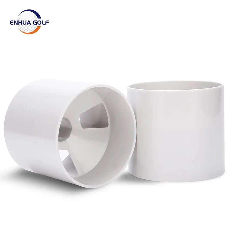 4'' White Plastic Golf Hole Cup - Supercart88 - Golf Training Aids4'' White Plastic Golf Hole Cup