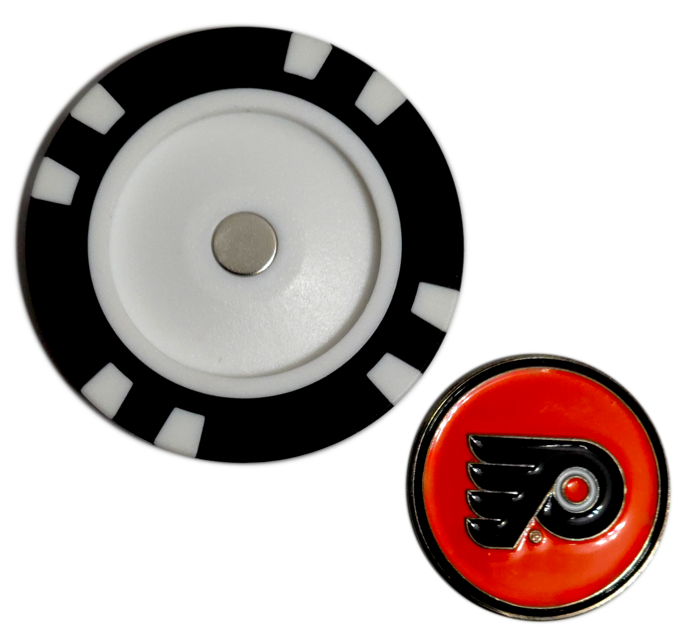 Officially Licensed Philadelphia Flyers Poker Chip Golf Ball Marker