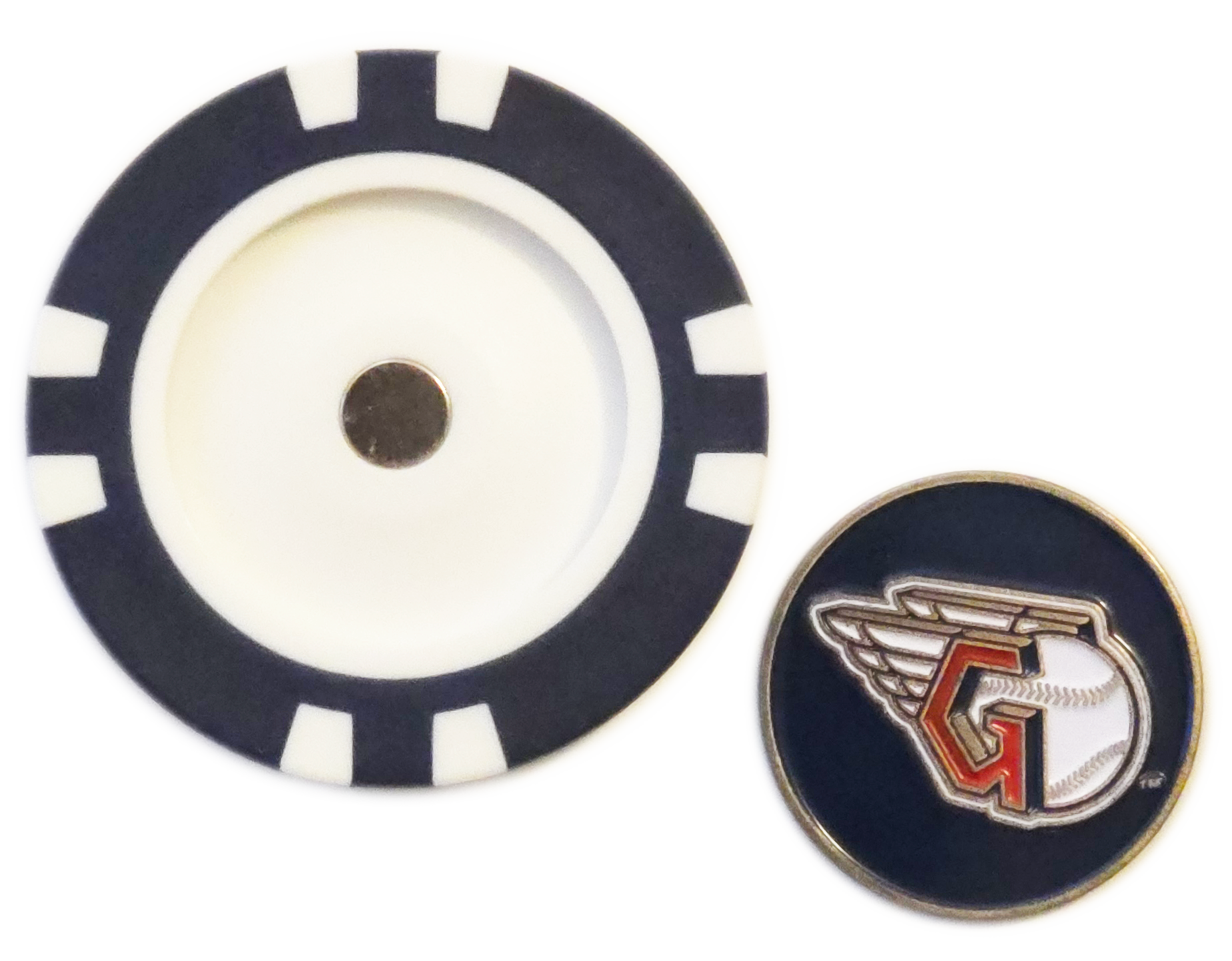 Officially Licensed Cleveland Guardians Poker Chip Ball Marker