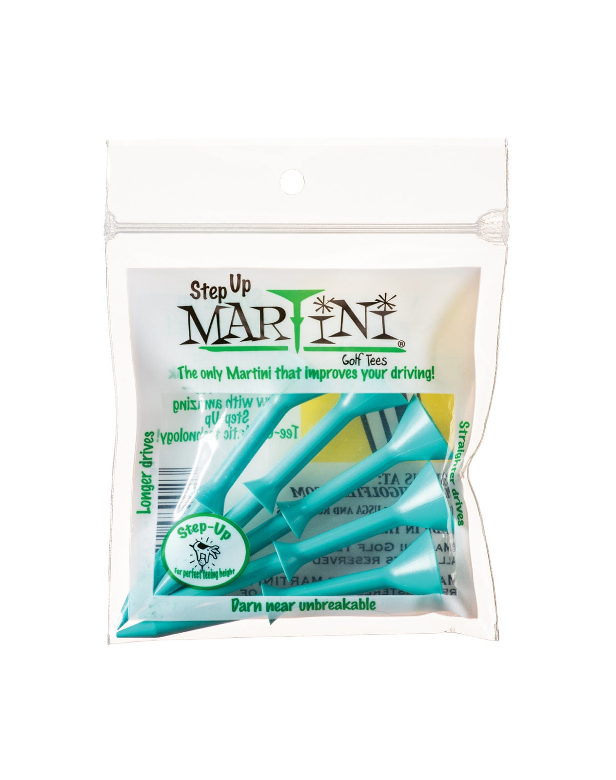 Martini 3-1/4 inch Golf Tees