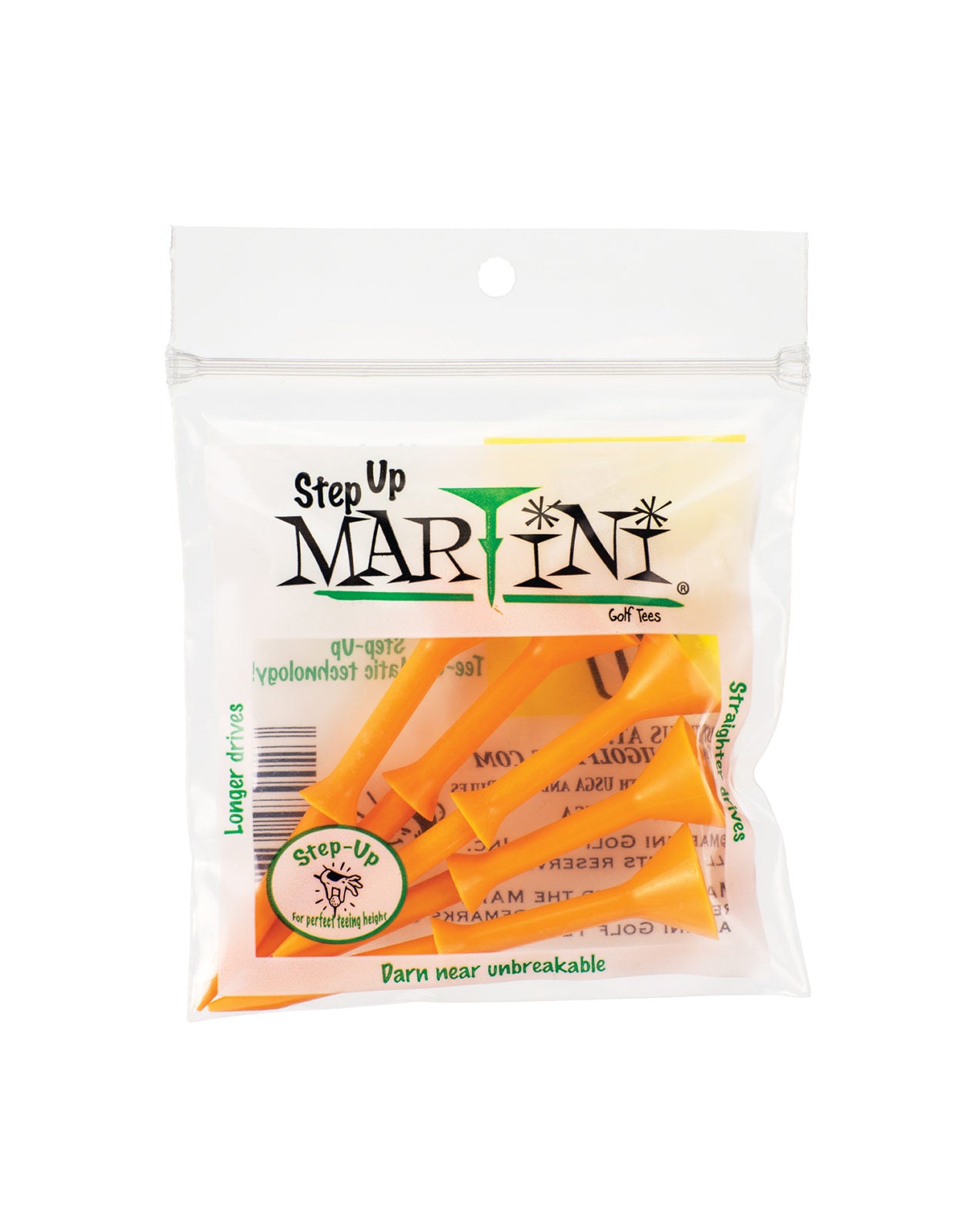 Martini 3-1/4 inch Golf Tees