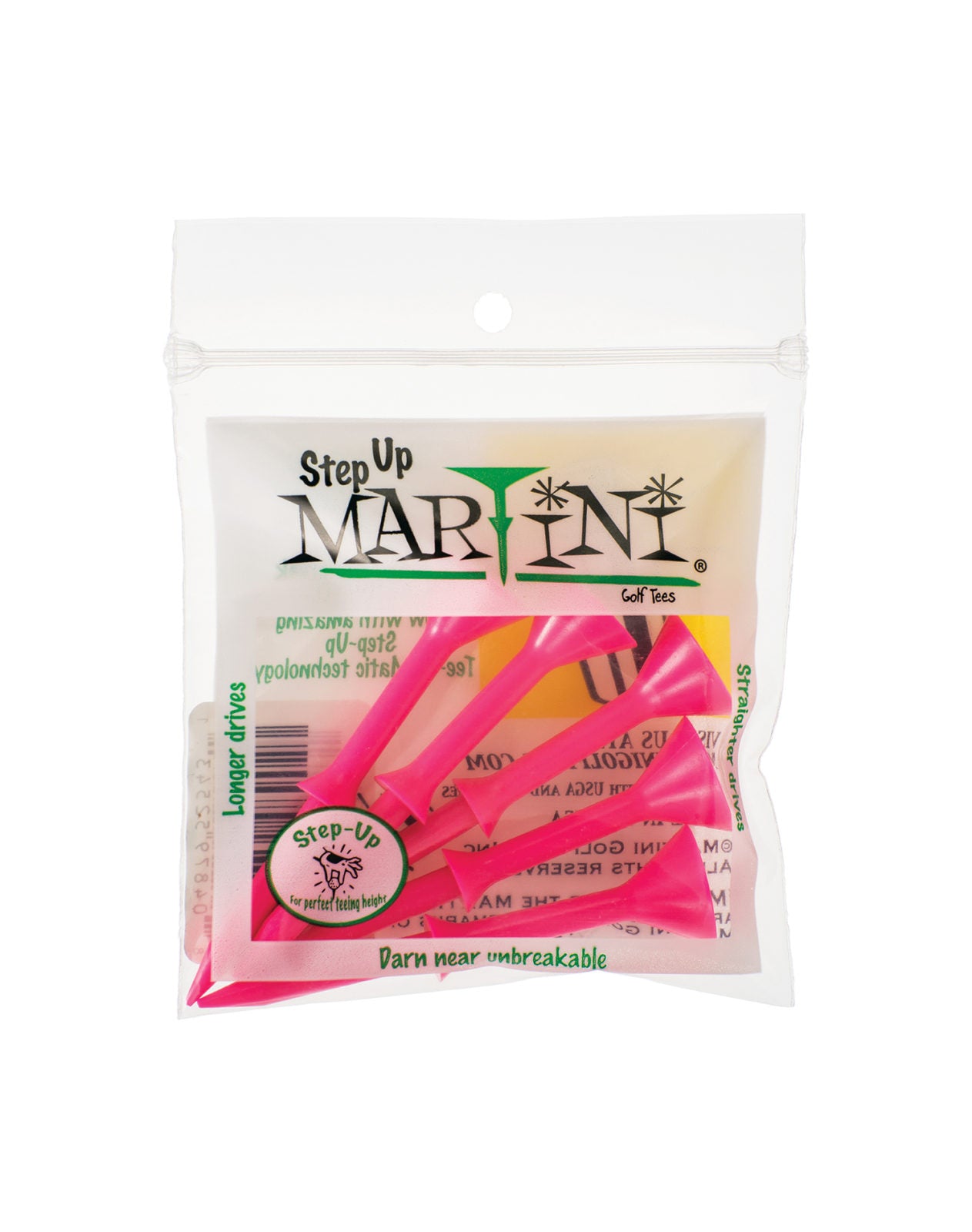 Martini 3-1/4 inch Golf Tees