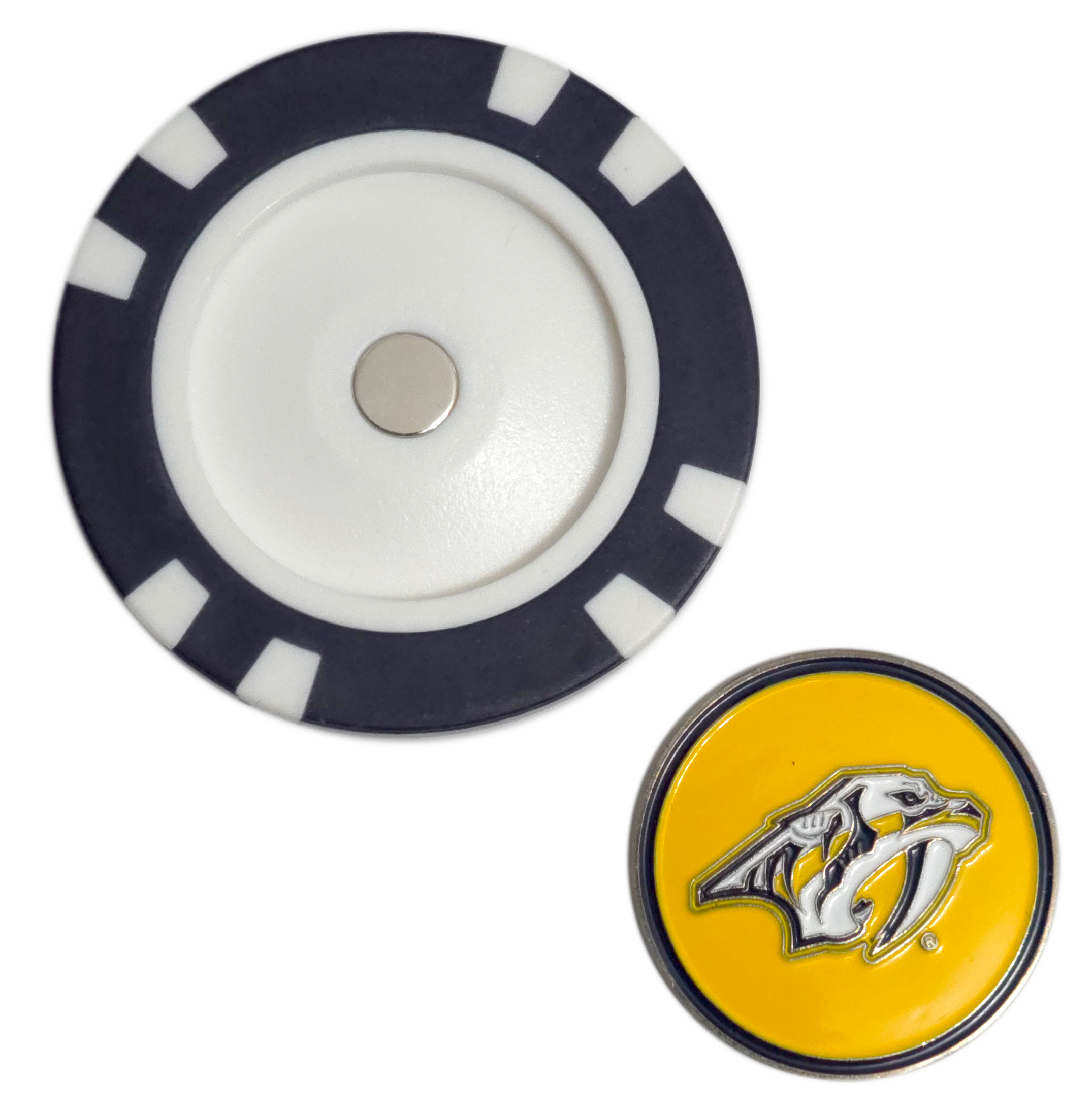 Officially Licensed Nashville Predators Poker Chip Golf Ball Marker