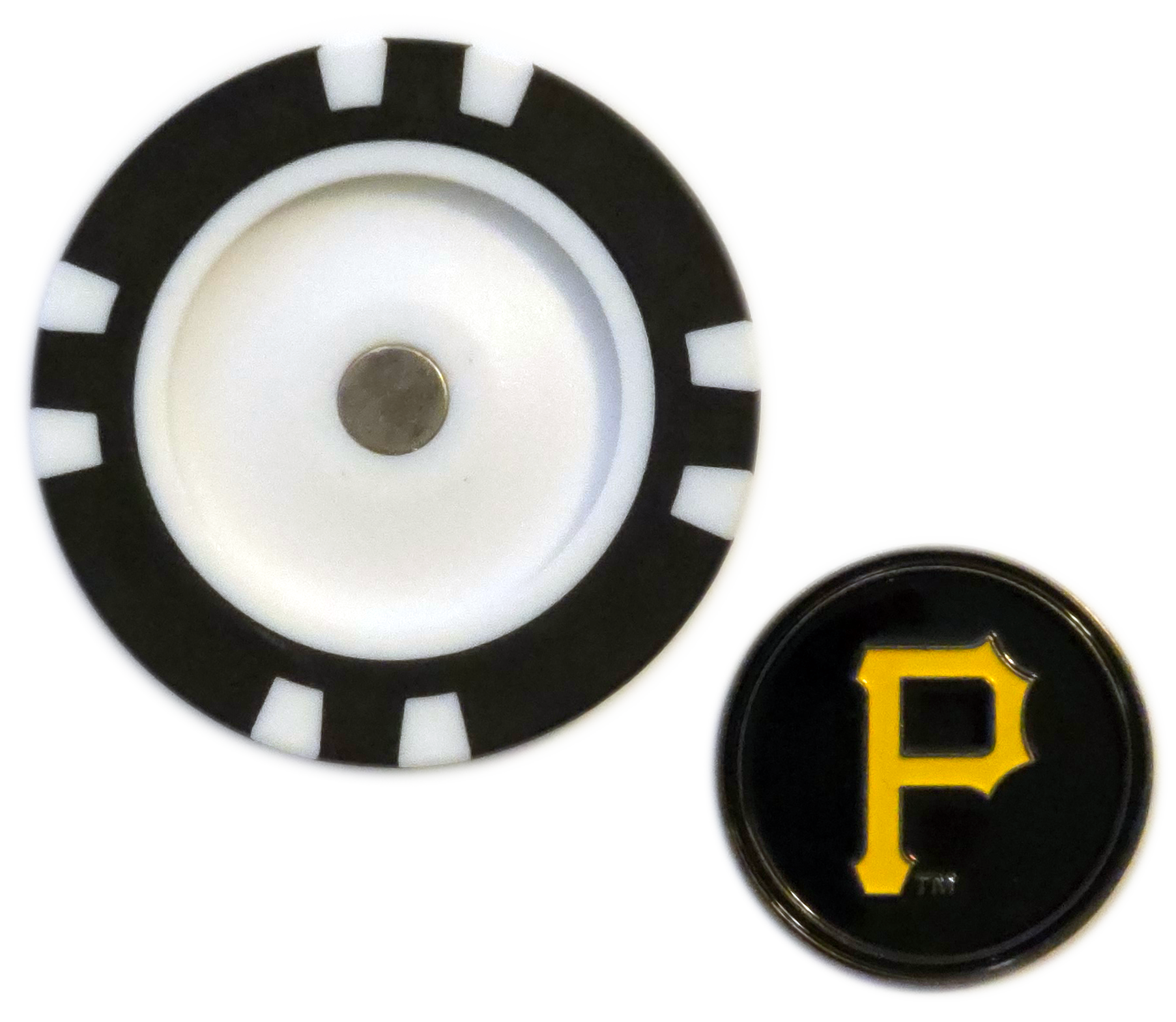 Officially Licensed Pittsburgh Pirates Poker Chip Ball Marker