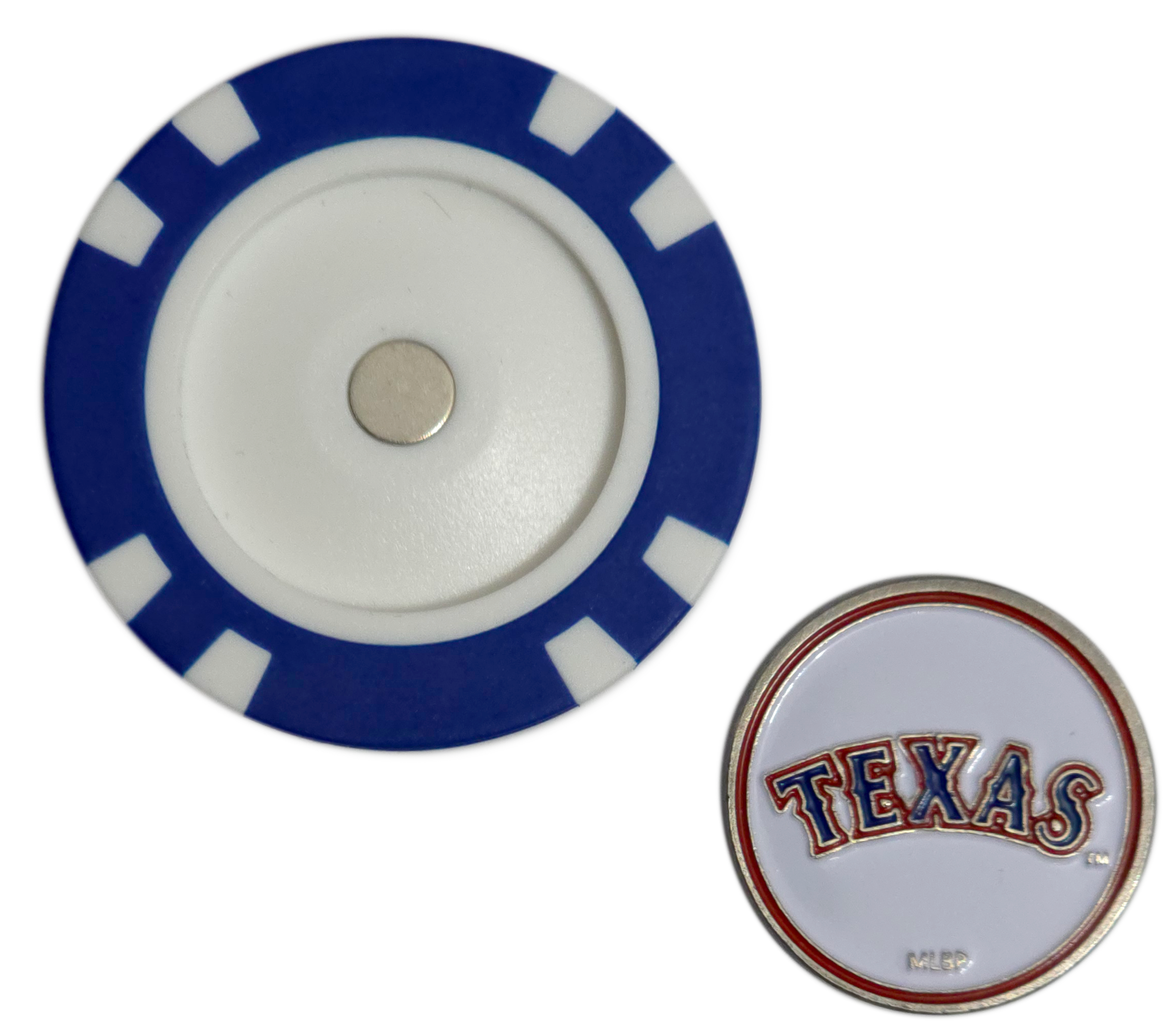 Officially Licensed Texas Rangers Poker Chip Golf Ball Marker