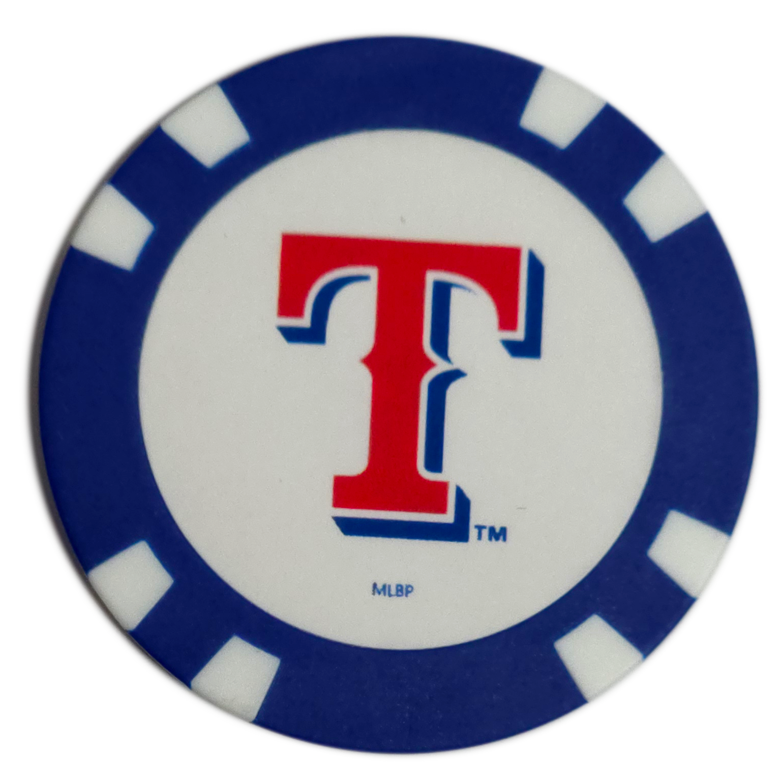 Officially Licensed Texas Rangers Poker Chip Golf Ball Marker