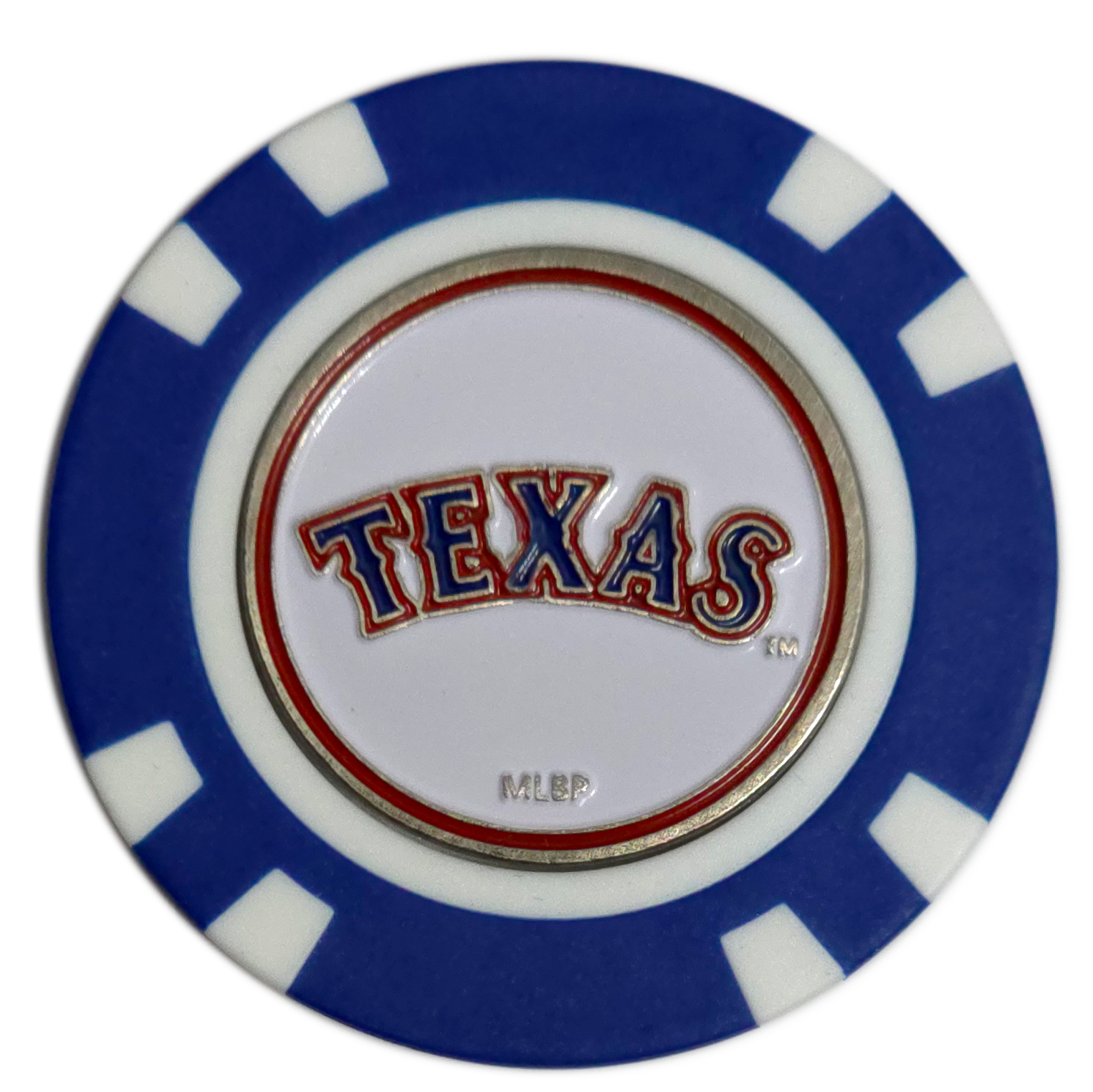 Officially Licensed Texas Rangers Poker Chip Golf Ball Marker