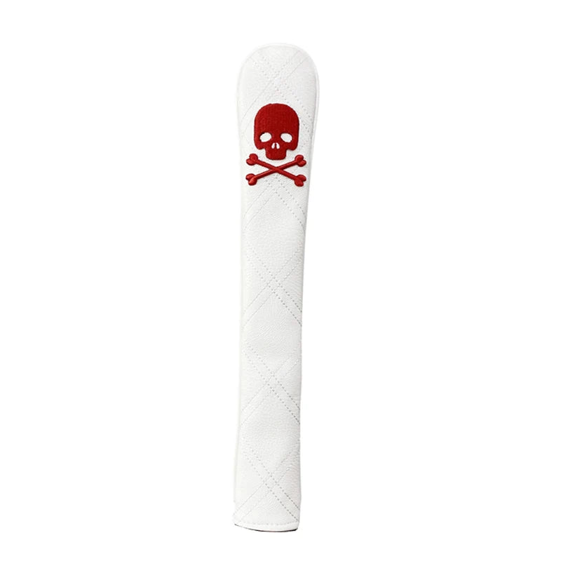 Golf Wood Cover PU Material For Driver Fairway Hybrid Waterproof Protector Cover Skull Pattern Soft Durable Golf Club Covers