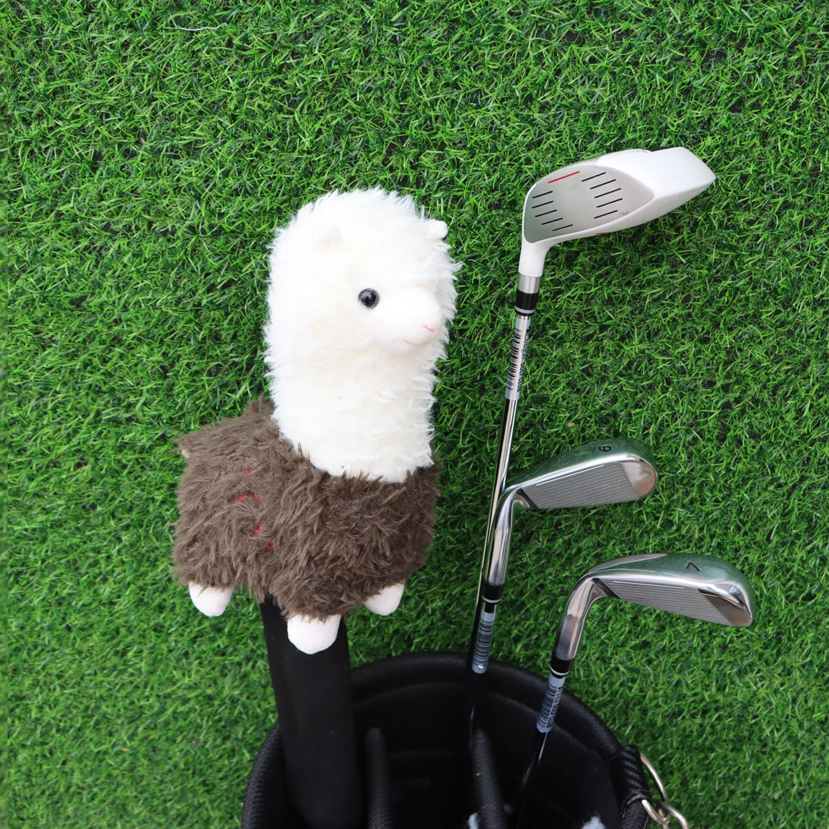 Cute Alpaca Golf Putter Head Covers – Fits Blade Putters