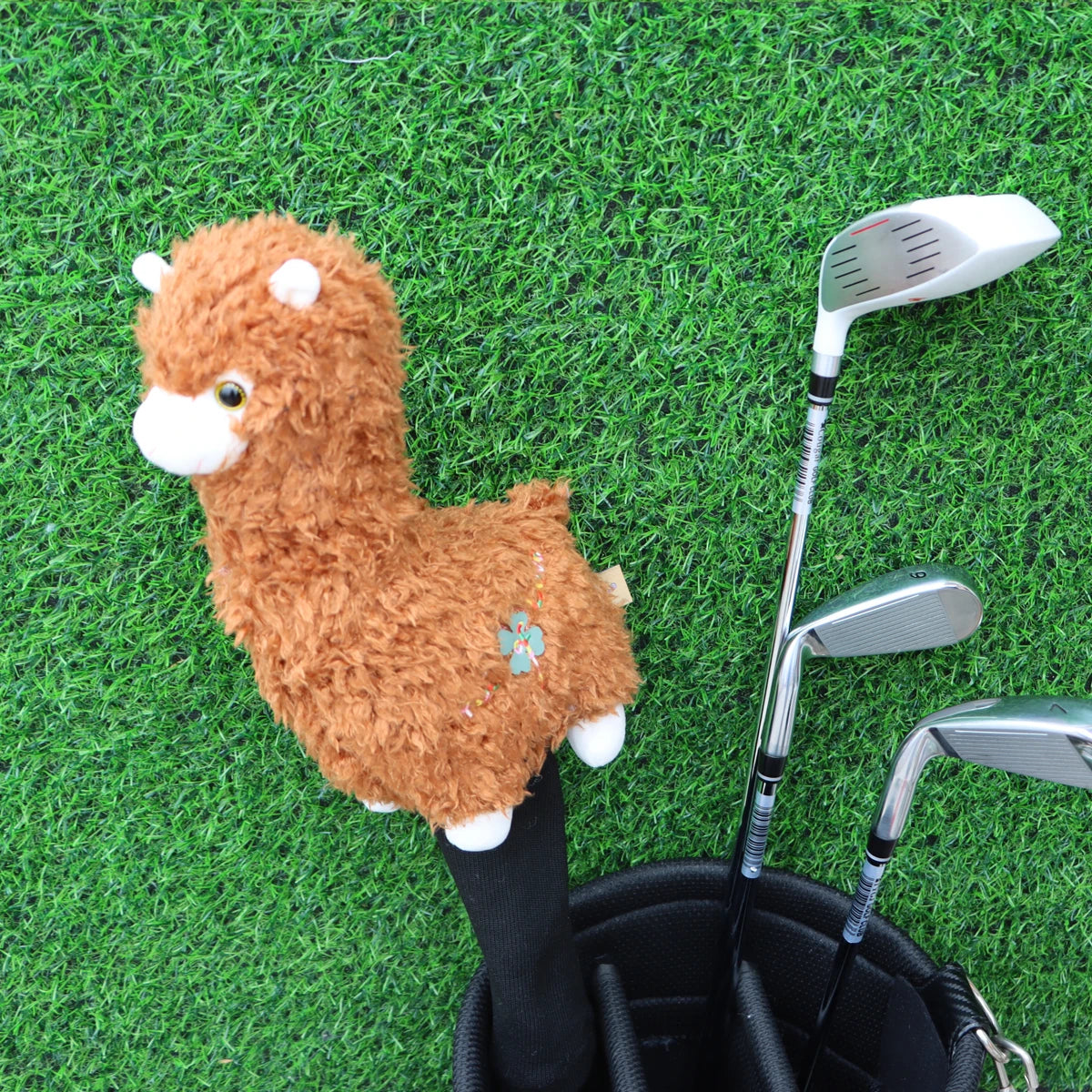 Cute Alpaca Golf Putter Head Covers – Fits Blade Putters