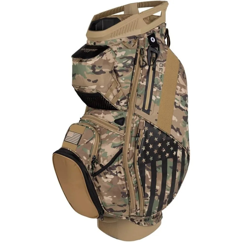 Premium Golf Bag - 14-Way Divider, 13 Pockets