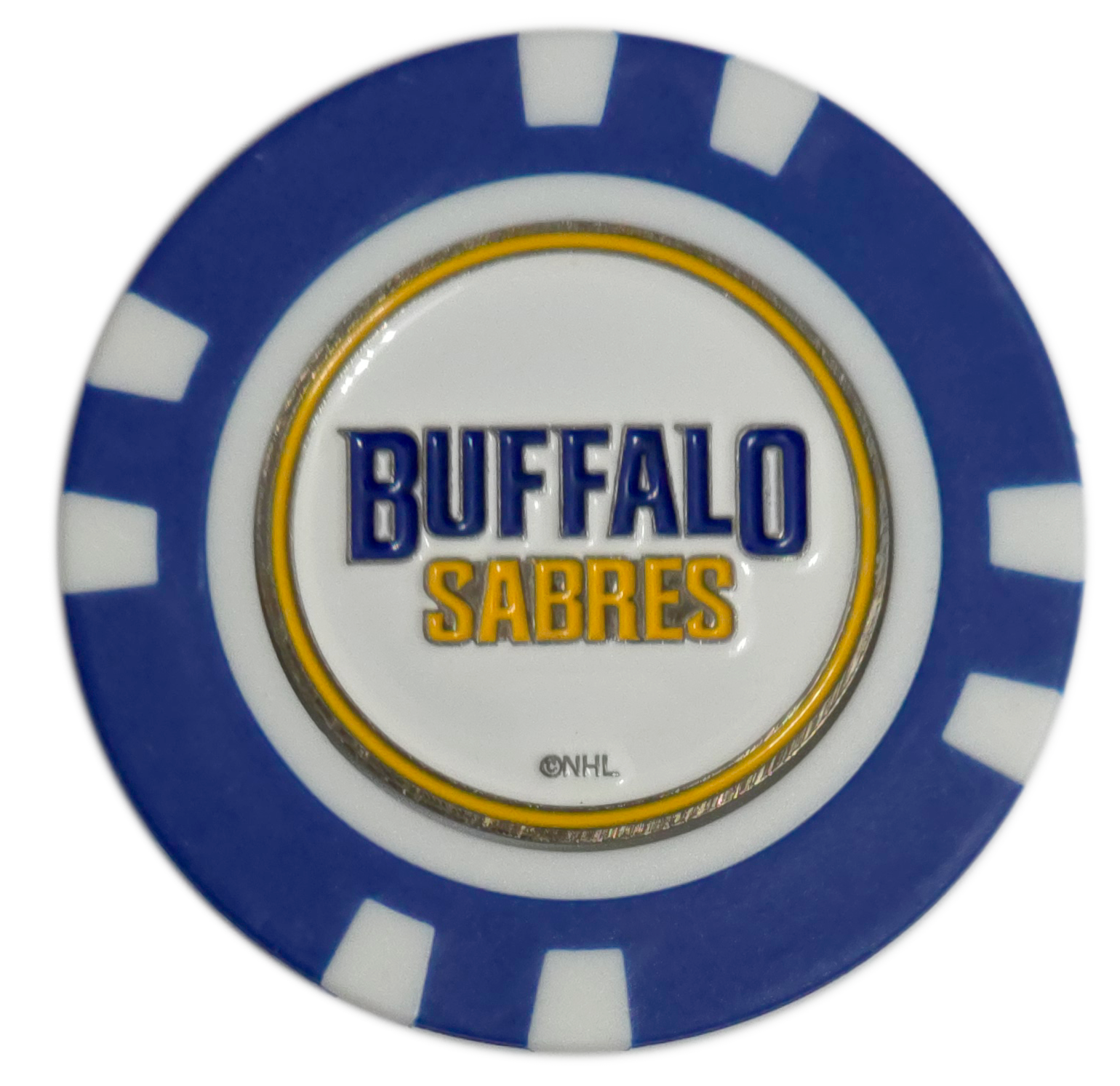 Officially Licensed Buffalo Sabres Poker Chip Ball Marker