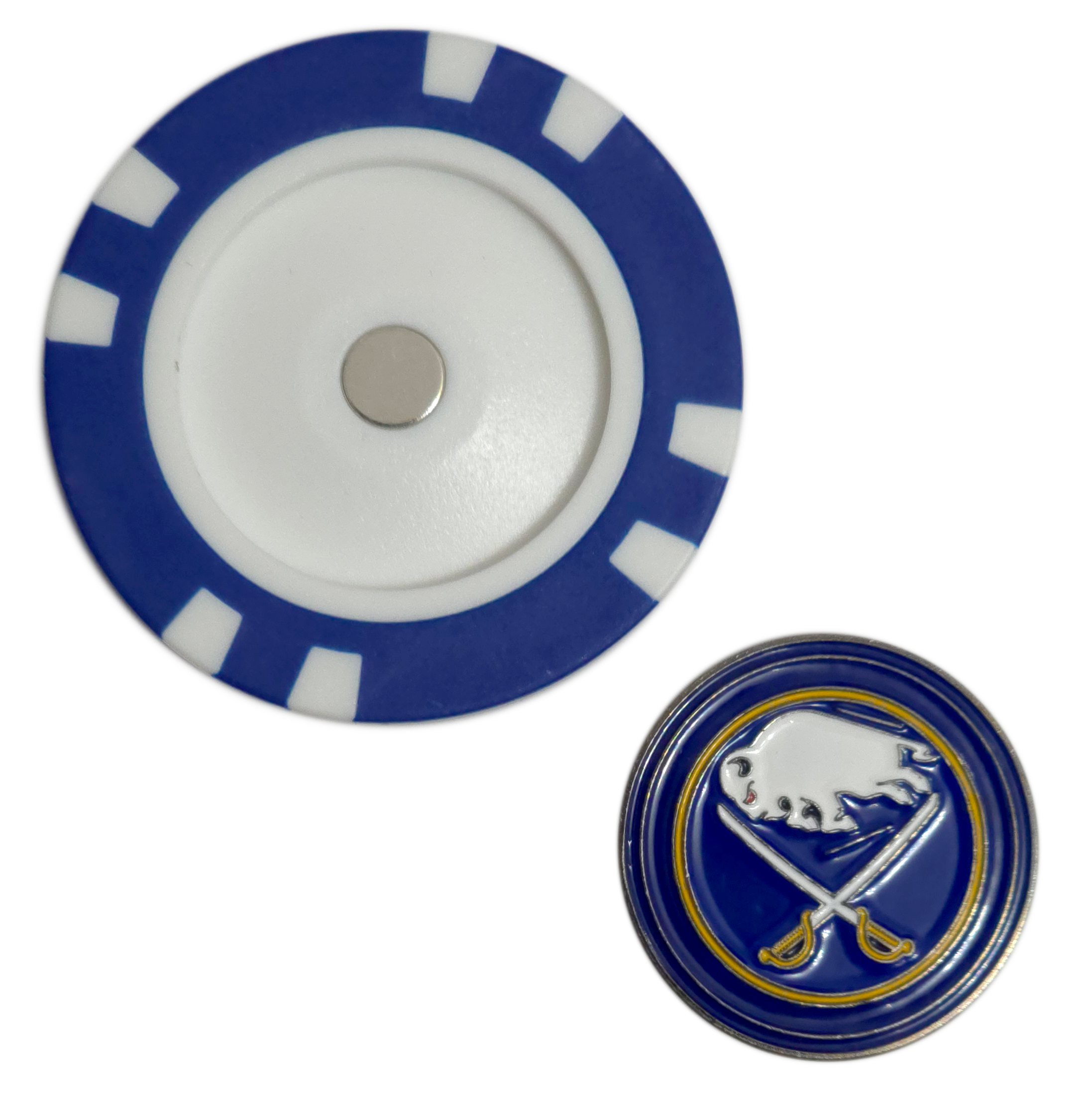 Officially Licensed Buffalo Sabres Poker Chip Ball Marker