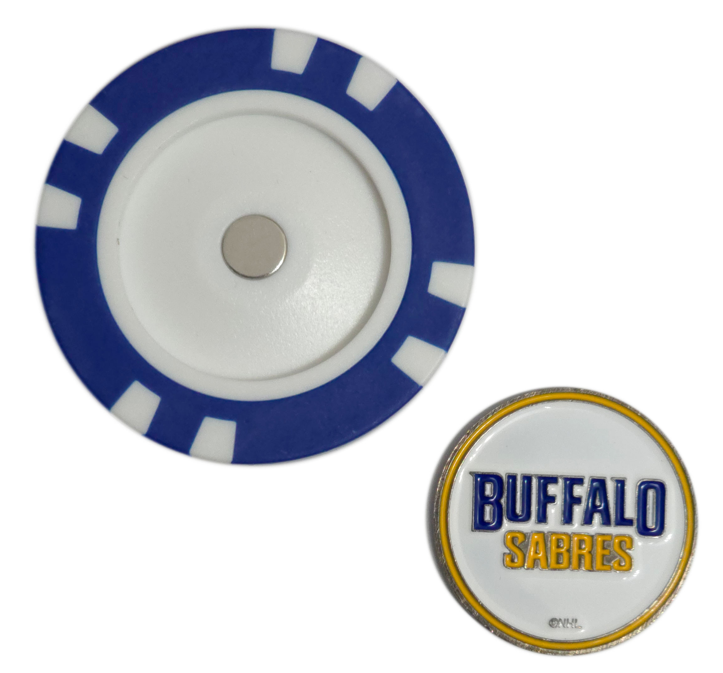 Officially Licensed Buffalo Sabres Poker Chip Ball Marker