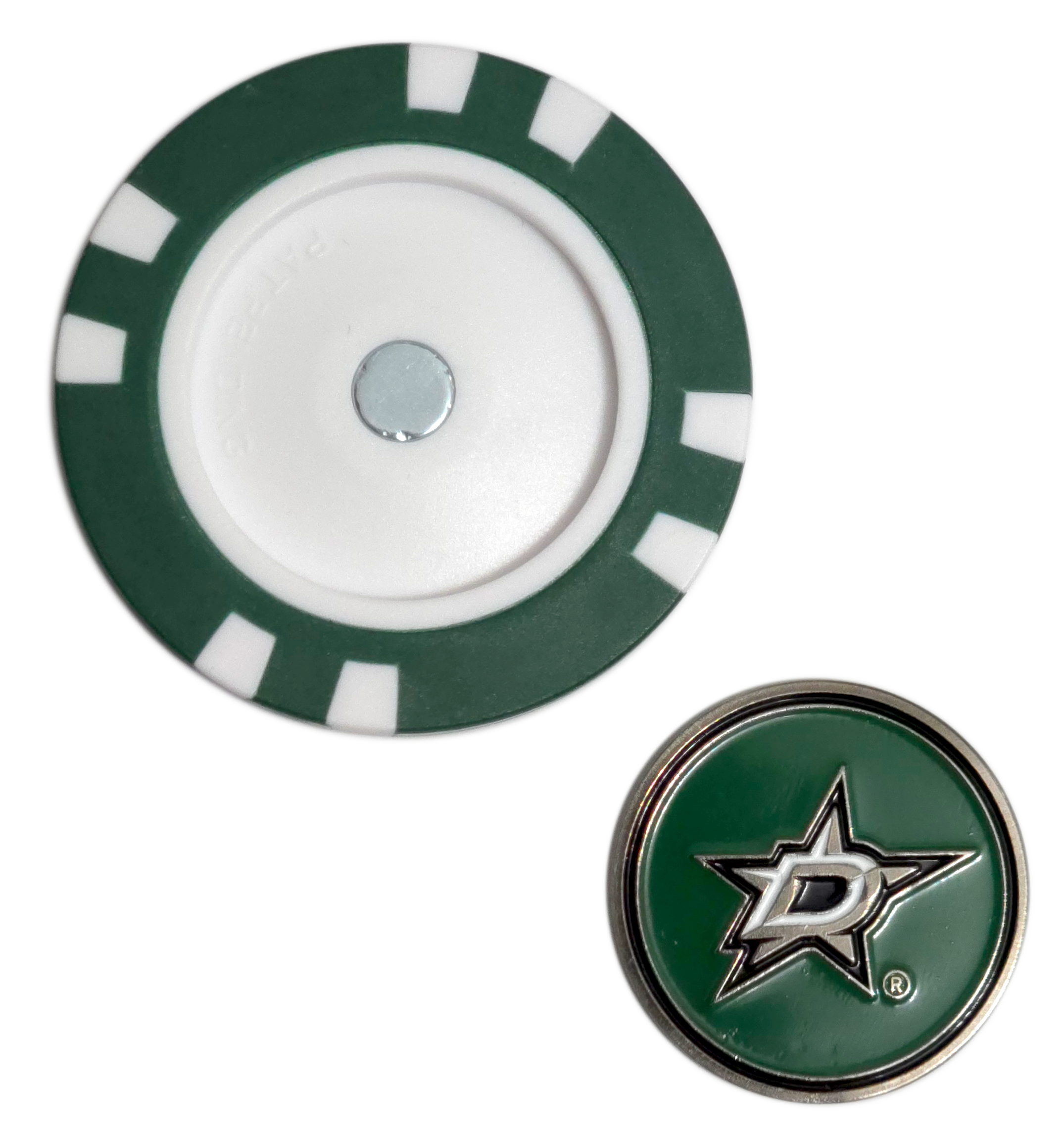Officially Licensed Dallas Stars Poker Chip Ball Marker