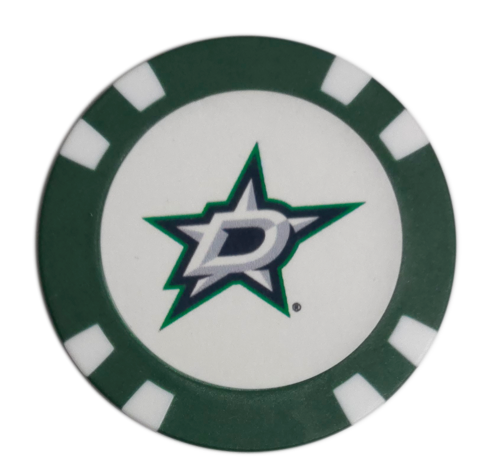 Officially Licensed Dallas Stars Poker Chip Ball Marker
