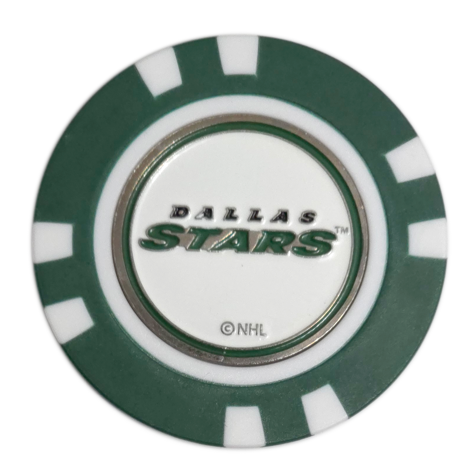Officially Licensed Dallas Stars Poker Chip Ball Marker