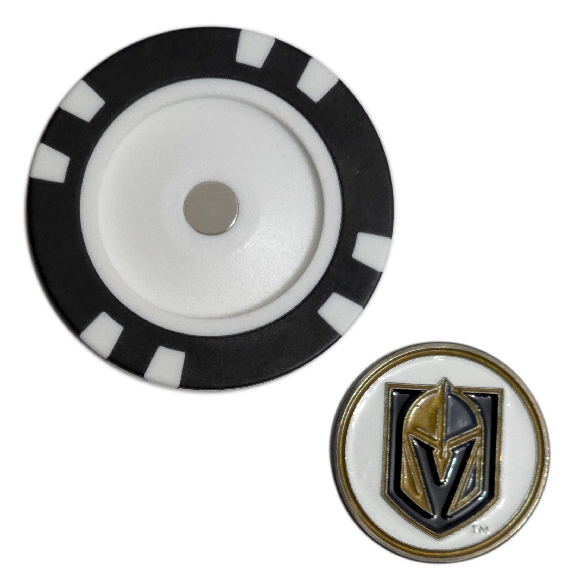 Officially Licensed Vegas Golden Knights Poker Chip Golf Ball Marker