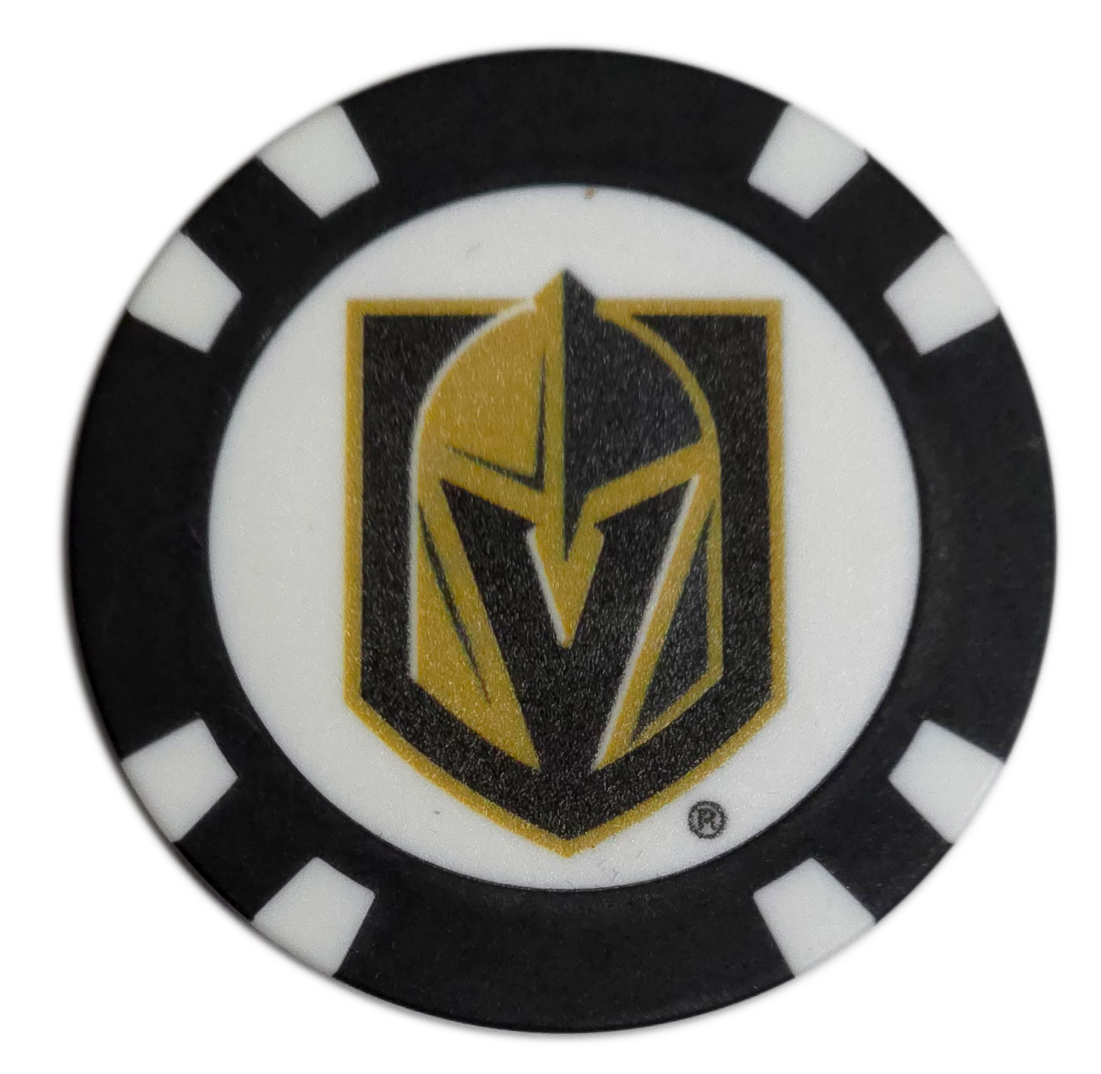 Officially Licensed Vegas Golden Knights Poker Chip Golf Ball Marker