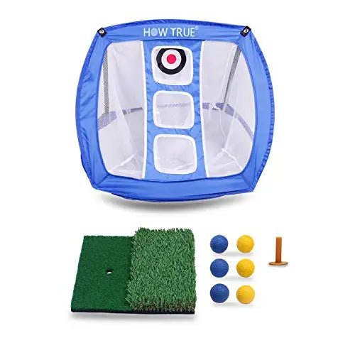 Backyard Birdie Golf Chipping Combo : Practice Net - Supercart88 - Chipping NetBlue45086333501632