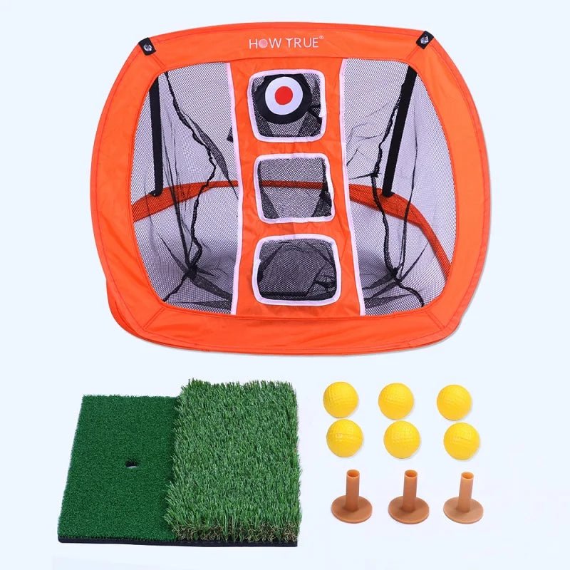 Backyard Birdie Golf Chipping Combo : Practice Net - Supercart88 - Chipping NetOrange45086333468864