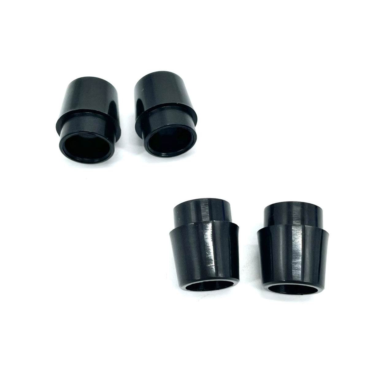 Black Golf Ferrules Fit for Callaway 815 816 GBB EPIC FLASH 10 - Pack - Supercart88 - Golf Ferrules0.350 (10 pcs)Four black golf ferrules arranged in pairs, suitable for Callaway 815, 816, GBB, and EPIC FLASH shaft sleeve adapter replacement tips.