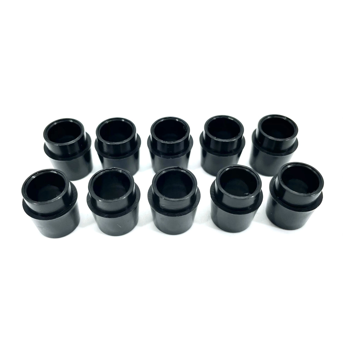 Black Golf Ferrules Fit for Callaway 815 816 GBB EPIC FLASH 10 - Pack - Supercart88 - Golf Ferrules0.350 (10 pcs)Ten black golf ferrules neatly arranged in two rows, designed for Callaway 815, 816, GBB, and EPIC FLASH shaft sleeve adapter replacement tips.