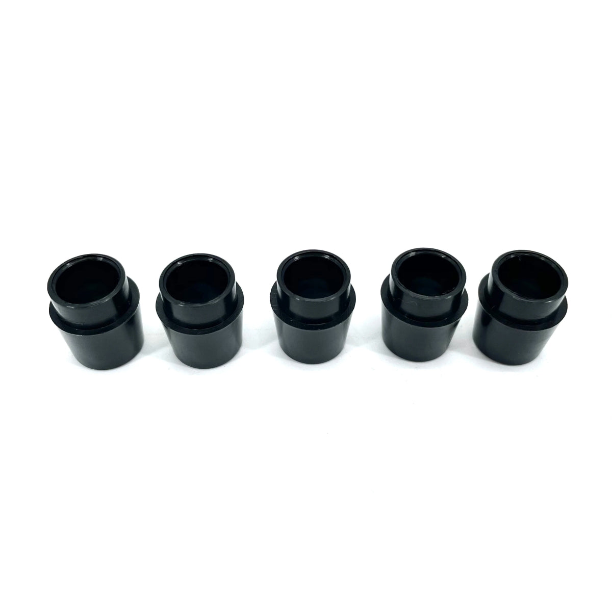 Black Golf Ferrules Fit for Callaway 815 816 GBB EPIC FLASH 10 - Pack - Supercart88 - Golf Ferrules0.350 (10 pcs)Five black golf ferrules lined up in a row, designed for Callaway 815, 816, GBB, and EPIC FLASH shaft sleeve adapter replacement tips.