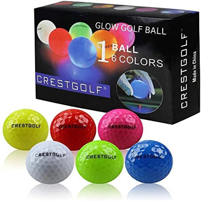 Crestgolf Cosmic Glow LED Golf Balls - Supercart88 - Neon ballsCosmic Mix - Up (3 Pcs) RYGCrestgolf Cosmic Glow LED Golf Balls