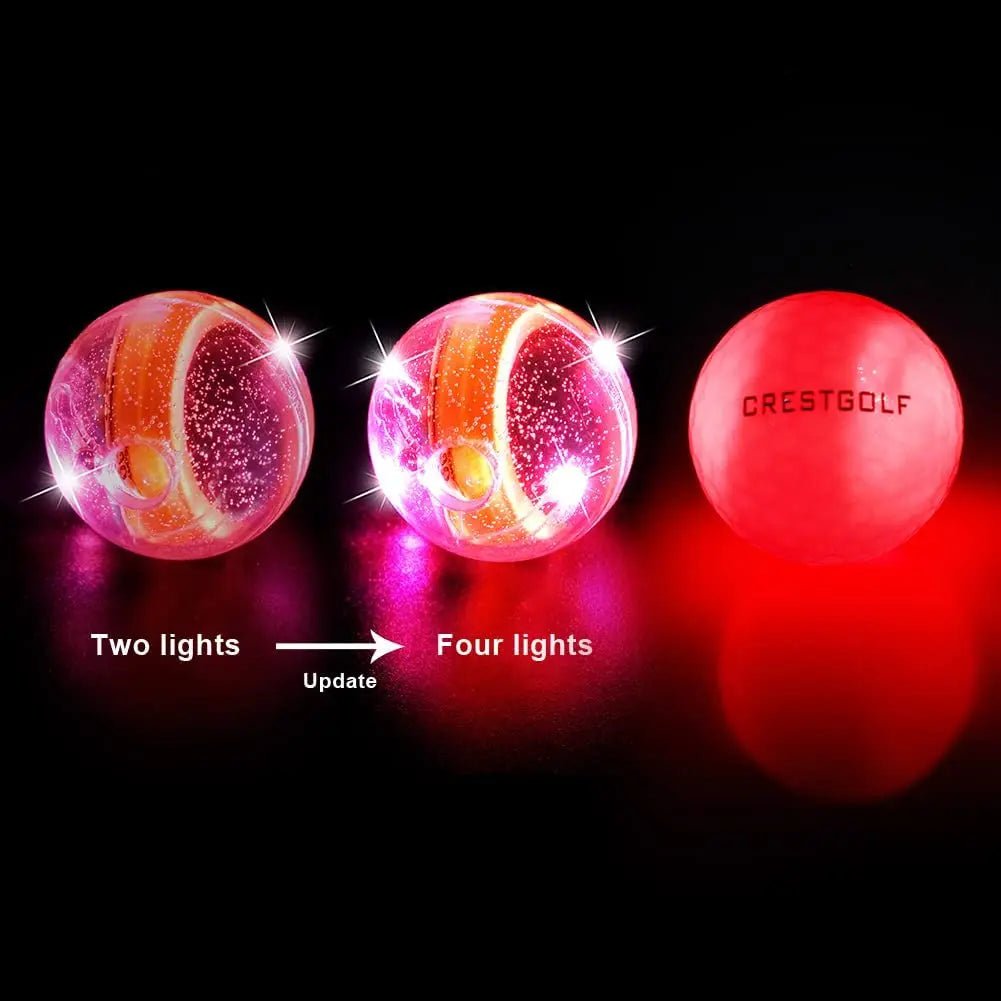 Crestgolf Cosmic Glow LED Golf Balls - Supercart88 - Neon ballsCosmic Mix - Up (3 Pcs) RYGCrestgolf Cosmic Glow LED Golf Balls
