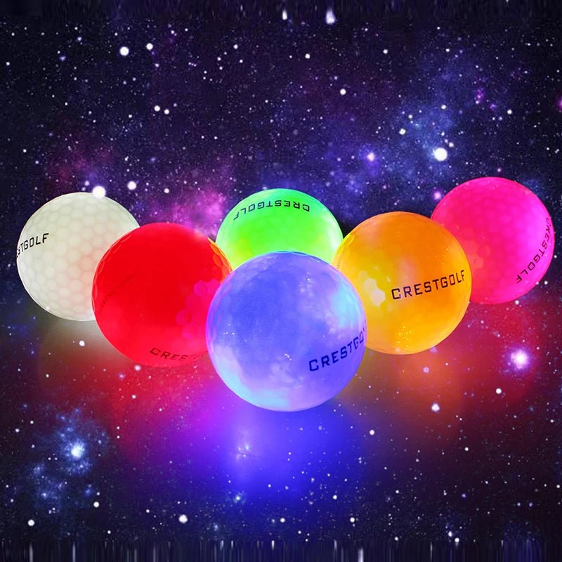Crestgolf Cosmic Glow LED Golf Balls - Supercart88 - Neon ballsCosmic Mix - Up (10 Pcs)45086332649664
