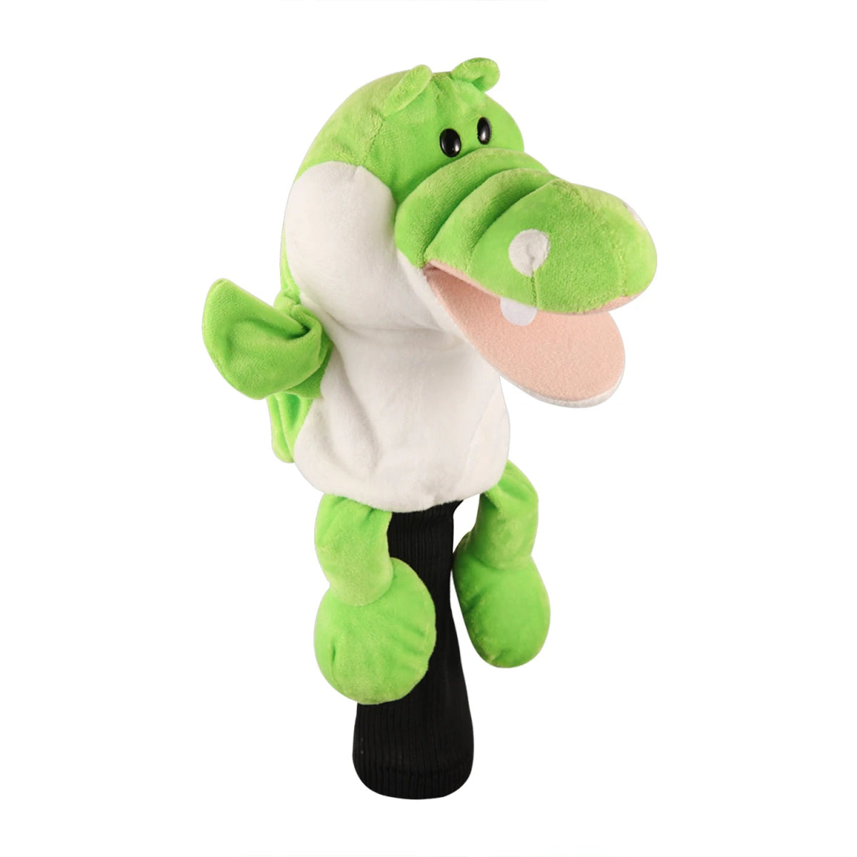 Critter Caps Golf Driver Covers: Unleash Your Wild Side - Supercart88 - HeadcoverGator Greg: Let this snappy companion guard your clubs with the strength and stealth of a gator, ensuring your game stays afloat even in the roughest waters!45072735502528