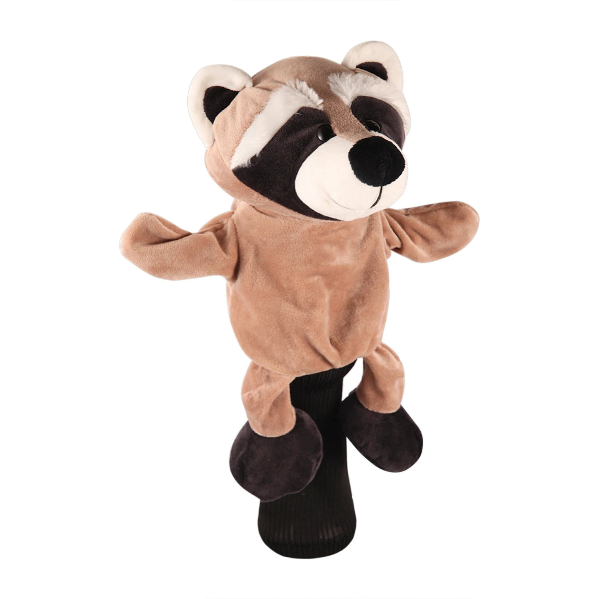 Critter Caps Golf Driver Covers: Unleash Your Wild Side - Supercart88 - HeadcoverRickie Raccoon: This 'trash panda' knows a thing or two about keeping your clubs safe from the hazards, all while adding a touch of cheeky charm to your game!45072735469760