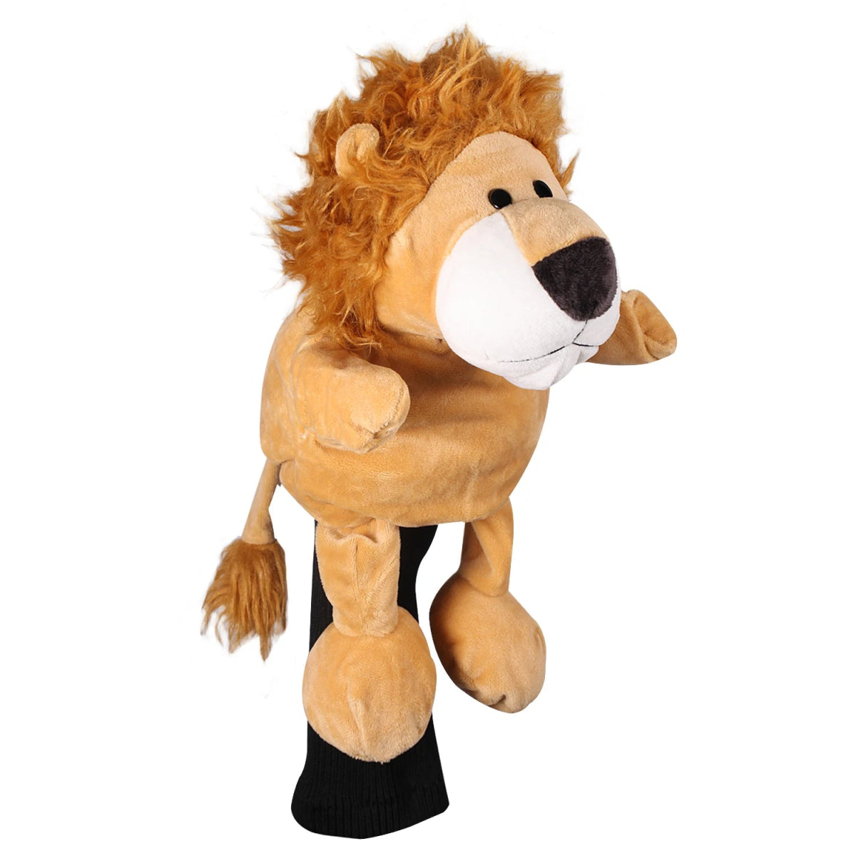 Critter Caps Golf Driver Covers: Unleash Your Wild Side - Supercart88 - HeadcoverLee Lion: This head cover brings the majestic roar of the lion to your game, ensuring your clubs are protected with regal prowess, though moving as leisurely as a lion on a sunny savanna stroll.45072735731904
