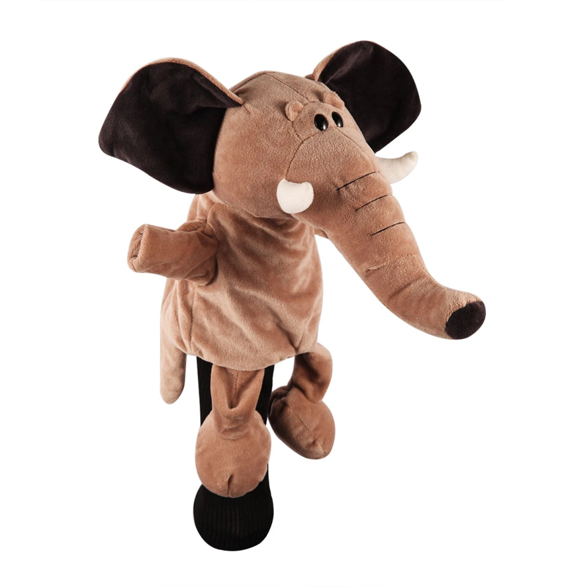 Critter Caps Golf Driver Covers: Unleash Your Wild Side - Supercart88 - HeadcoverErnie Elephant: Stomping onto the greens with mighty grace, this head cover ensures your clubs are protected with the strength of an elephant, though moving as deliberately as a herd of elephants on parade!s45072735797440