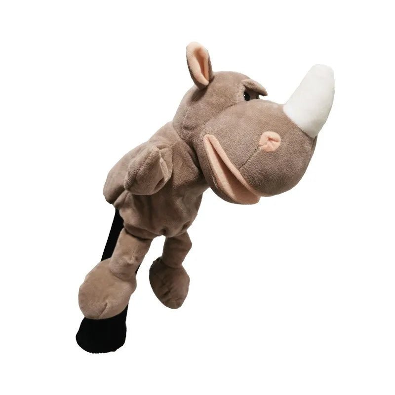 Critter Caps Golf Driver Covers: Unleash Your Wild Side - Supercart88 - HeadcoverRory Rhino: Rory Rhino charges your game with strength and protection, ensuring your driver is always ready for action.45072735174848
