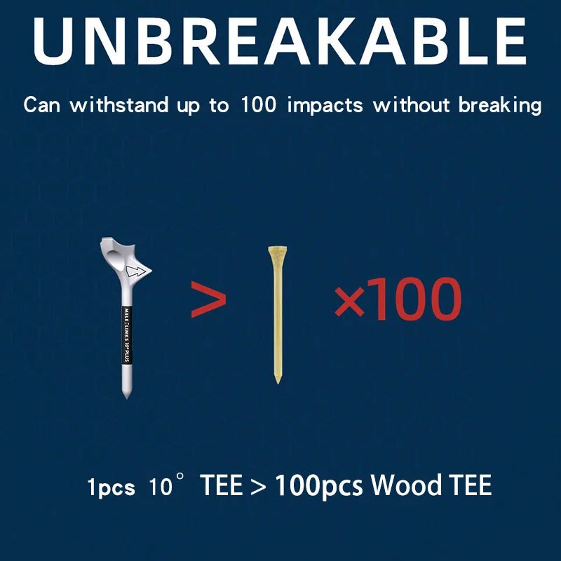 Crown Tee Golf Tees – 10° Diagonal Insert for Increased Distance and Speed - Supercart88 - plastic teesCrown Tee Golf Tees – 10° Diagonal Insert for Increased Distance and Speed