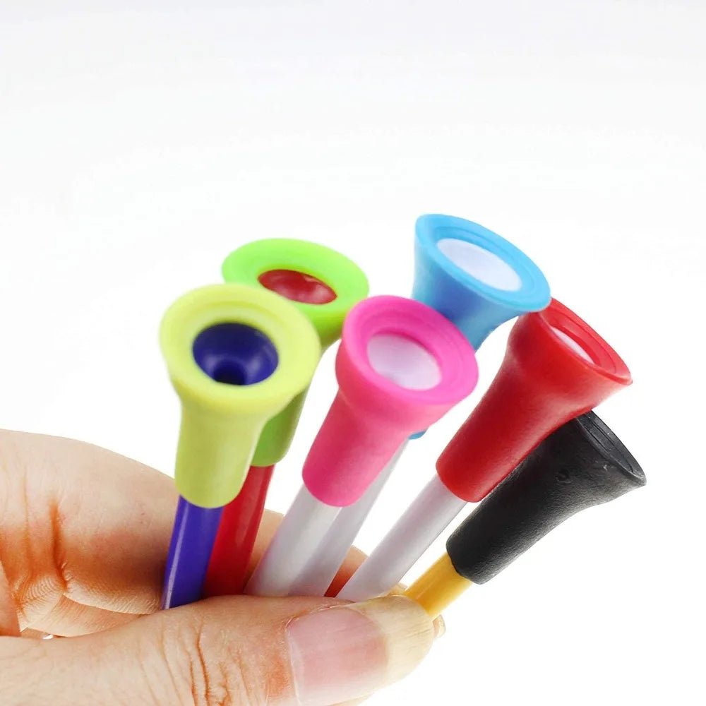 Cushion Top Color Splash Golf Tees: 100 Pack - Supercart88 - plastic teesCushion Top Color Splash Golf Tees: 100 Pack