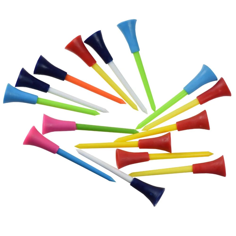 Cushion Top Color Splash Golf Tees: 100 Pack - Supercart88 - plastic teesCushion Top Color Splash Golf Tees: 100 Pack
