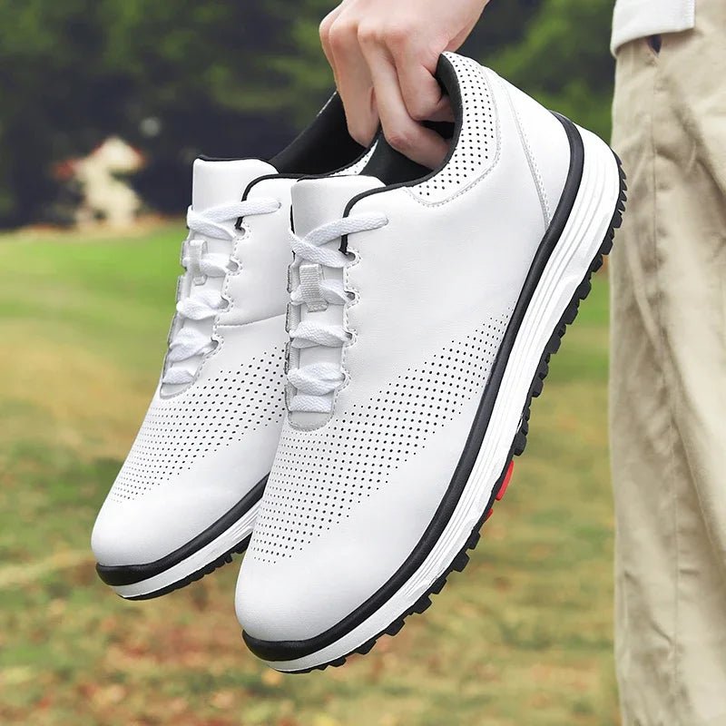 Fairway Elite Professional Golf Shoes: Step Up Your Game - Supercart88 - Golf ShoesPolar White: Crisp and clean, for a sharp look on the links.US Men 4 | US Women 5.5 | EU 36Fairway Elite Professional Golf Shoes: Step Up Your Game