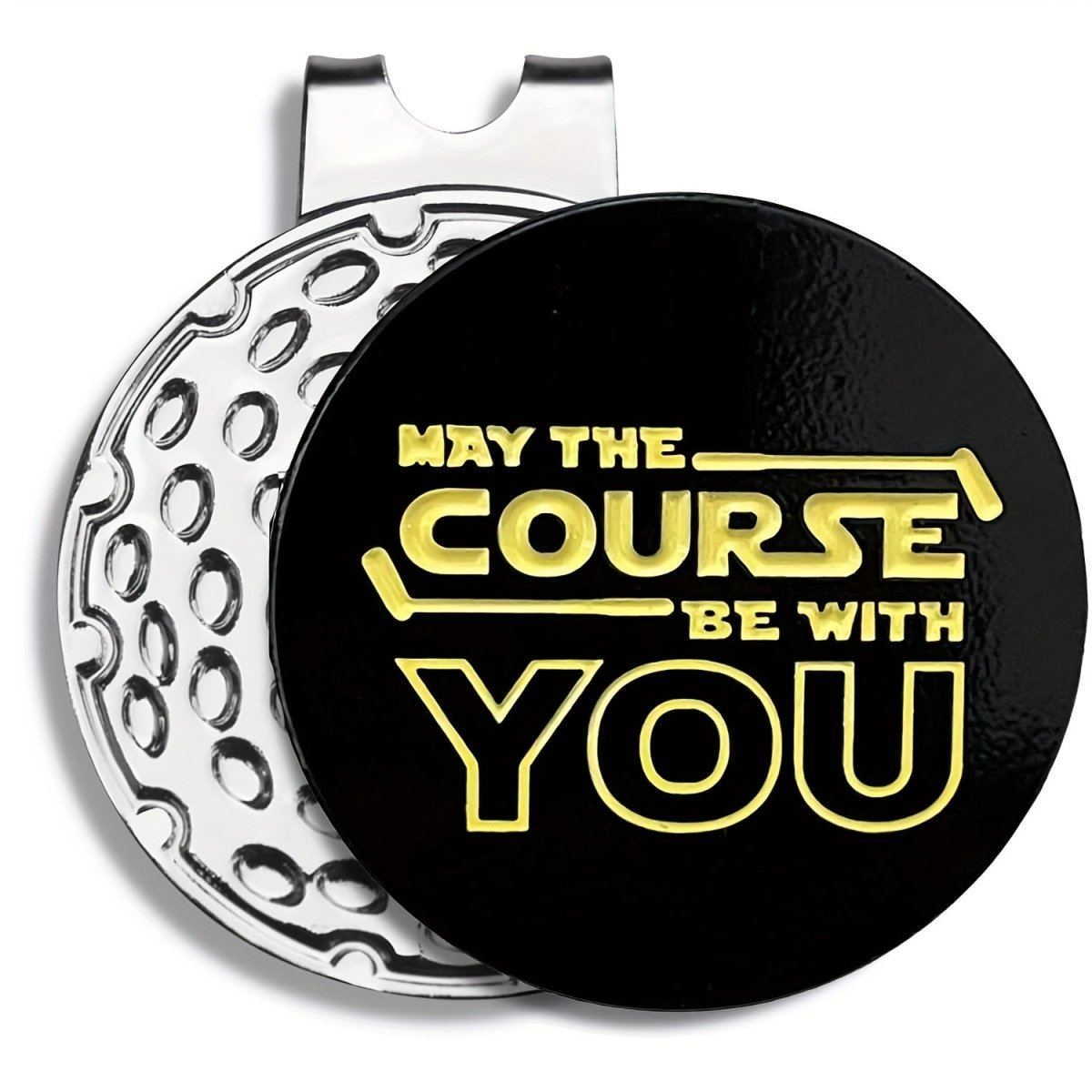 "May The Course Be With You" Golf Ball Marker - Supercart88 - Golf Ball Marker"May The Course Be With You" Golf Ball Marker