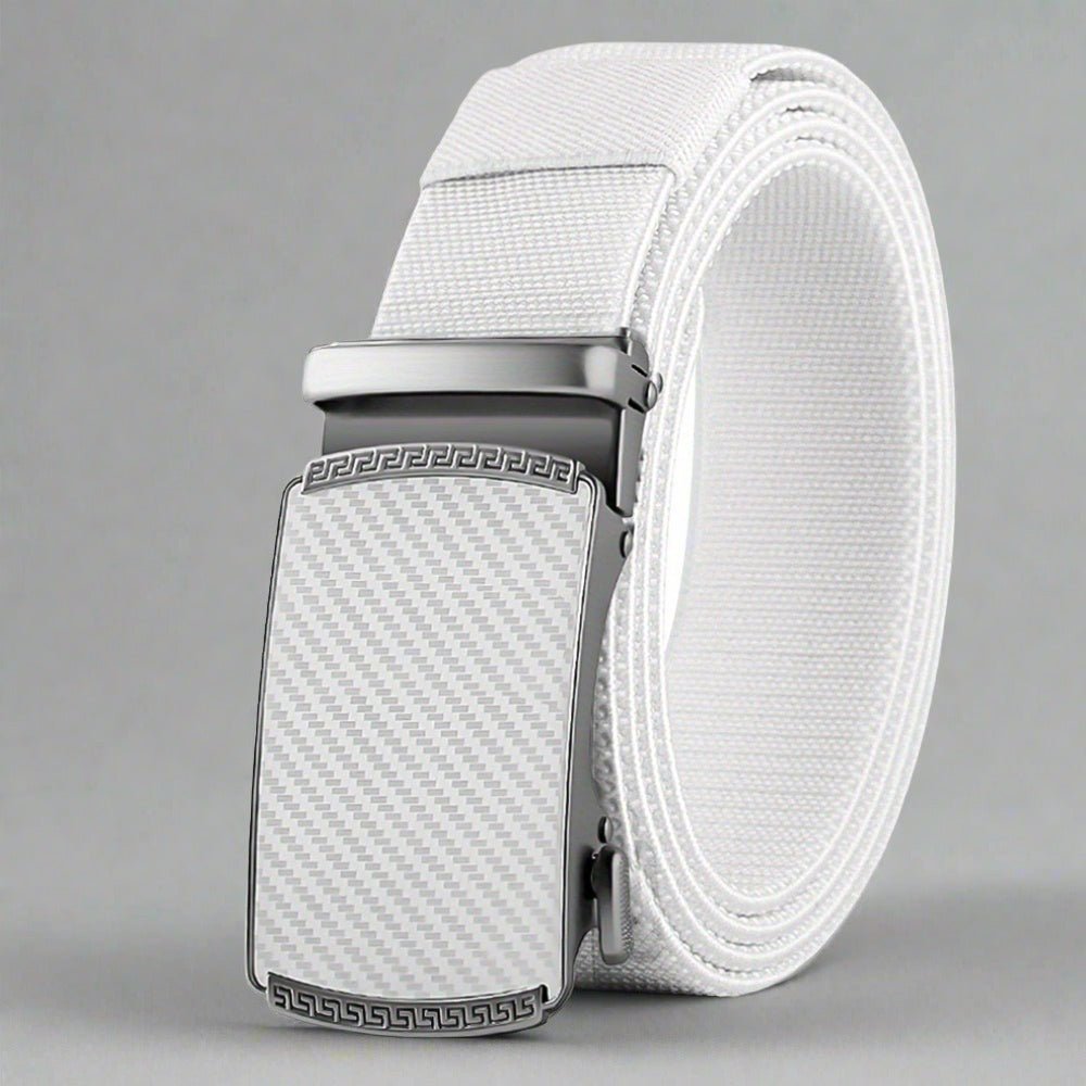 Perfect Fit Elastic Golf Belt for Men - Supercart88 - Belt30" To 38" Waist Adjustable/115cmWhite45430462087360|45430462120128|45430462152896|45430462218432
