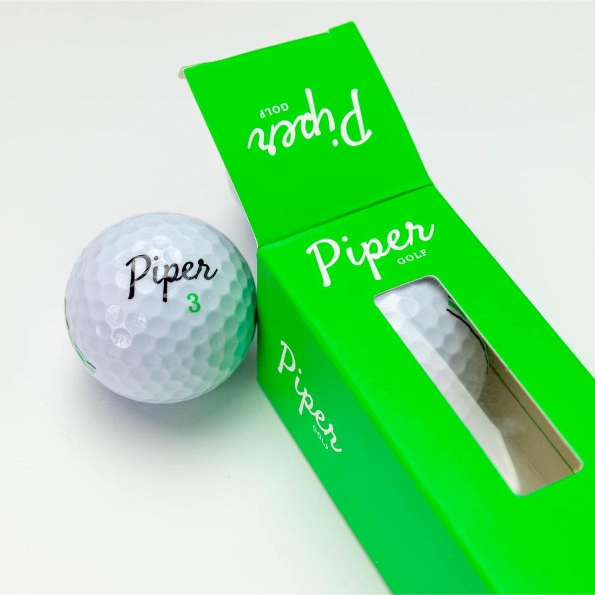 Piper Golf Distance Golf Balls - 12 Pack (Style: Green Color: White) - Supercart88 - Golf BallPiper Golf Distance Golf Balls - 12 Pack (Style: Green Color: White)