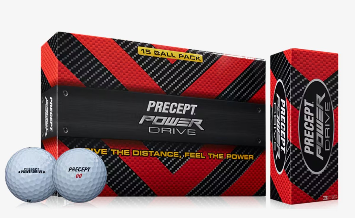 Precept Power Drive Golf Balls - 15 Pack - Supercart88 - Golf BallPrecept Power Drive Golf Balls - 15 Pack