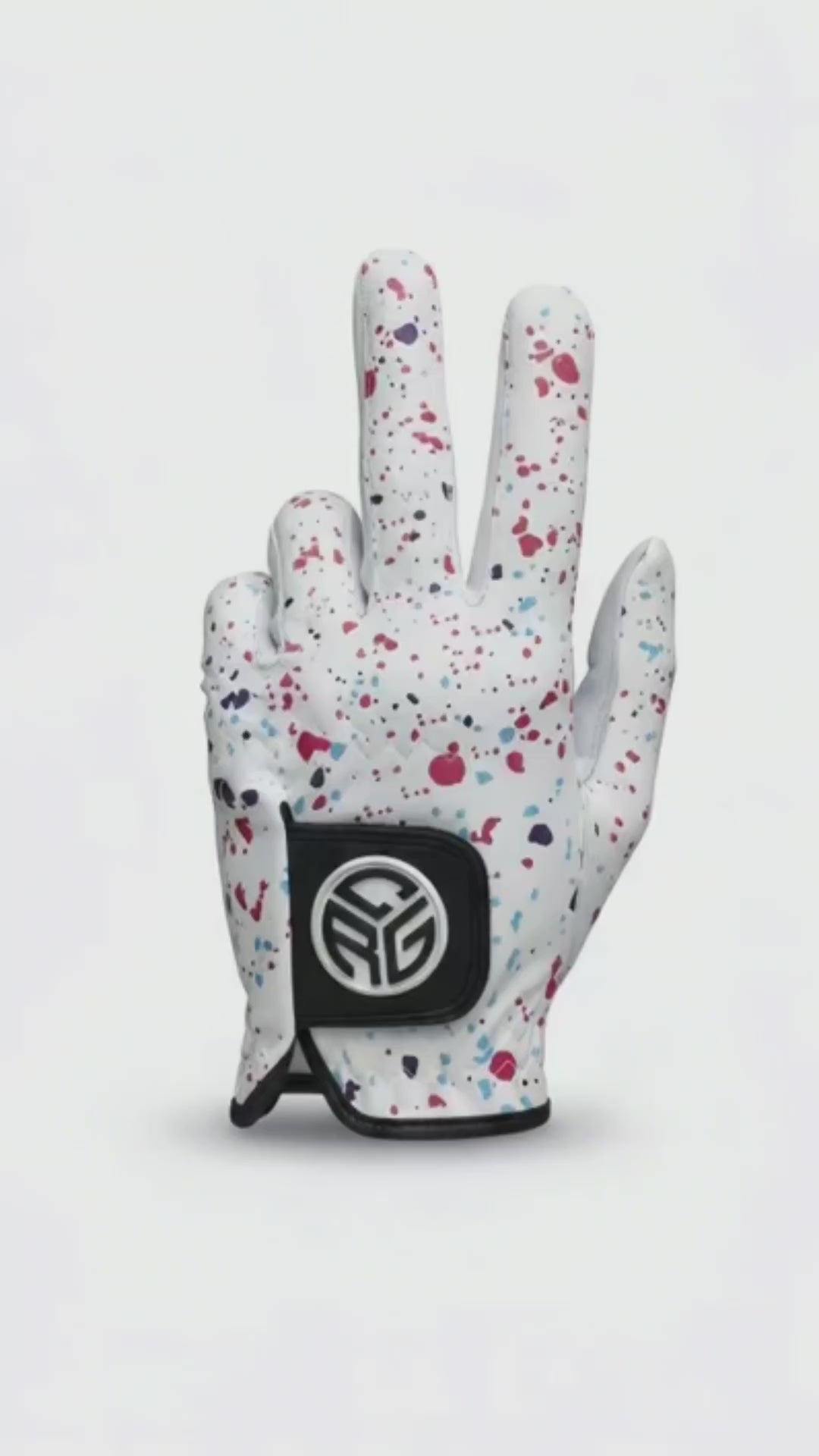 Splatter CRG Golf Glove – Limited Drop| Premium Leather