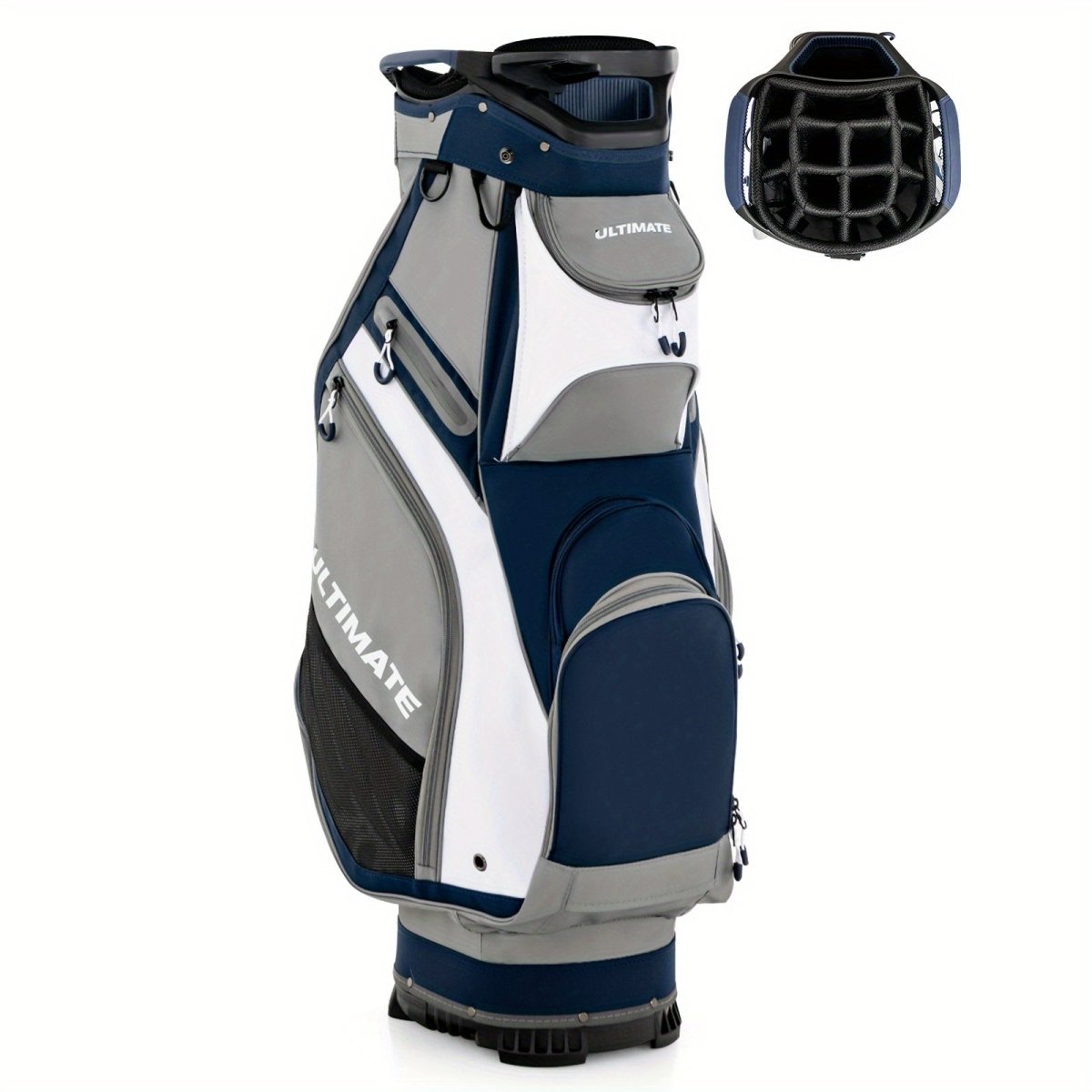 Pro Caddy 14 - Way Golf Cart Bag with Rain Hood - Supercart88 - Golf BagPro Caddy 14 - Way Golf Cart Bag with Rain Hood