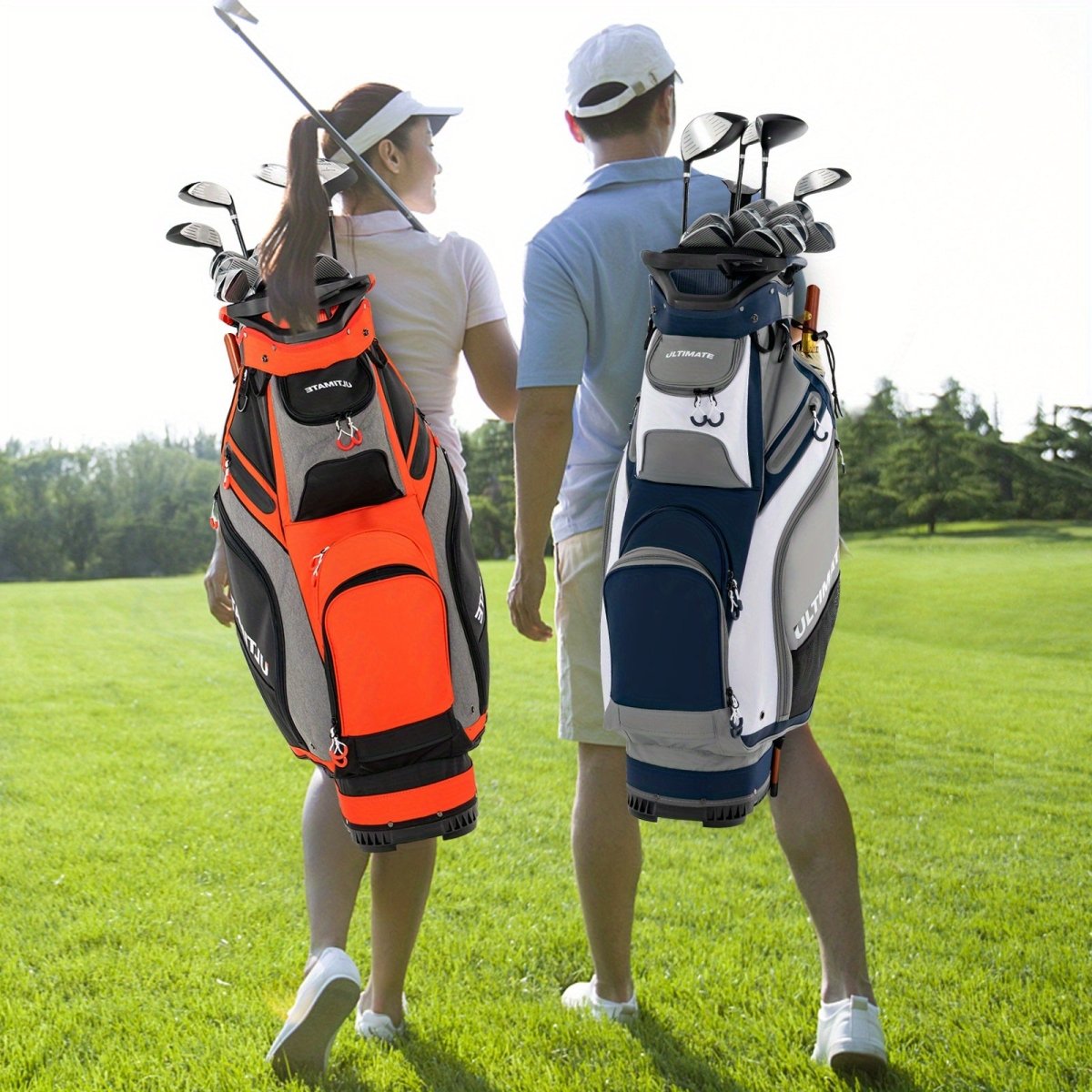 Pro Caddy 14 - Way Golf Cart Bag with Rain Hood - Supercart88 - Golf BagPro Caddy 14 - Way Golf Cart Bag with Rain Hood